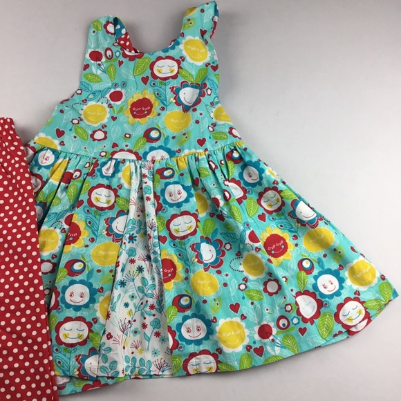 Jelly The Pug Girls Sz 10 Set Tunic & Pants - Picture 4 of 6